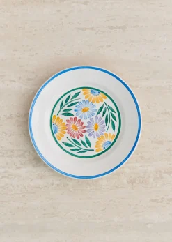 Sezane Assiettes à Dessert Anciennes, Fleurs Des Champs- La Sélection Vintage