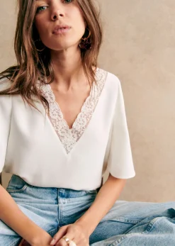 Sezane Blouse Sylla- Chemises & Blouses