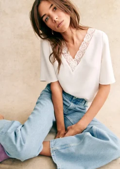 Sezane Blouse Sylla- Chemises & Blouses