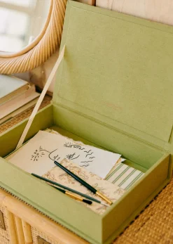 Sezane Boîte Rangement- Senteurs & Papeterie