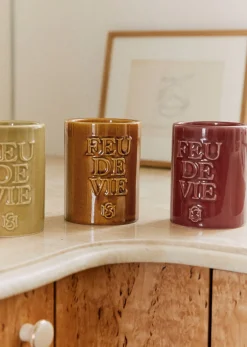 Sezane Bougie Feu De Vie- Senteurs & Papeterie