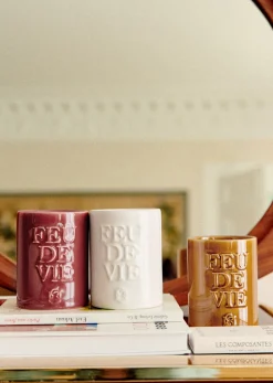 Sezane Bougie Feu De Vie- Senteurs & Papeterie