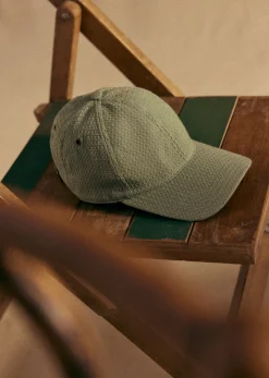 Sezane Casquette Chase Gaufré- Accessoires