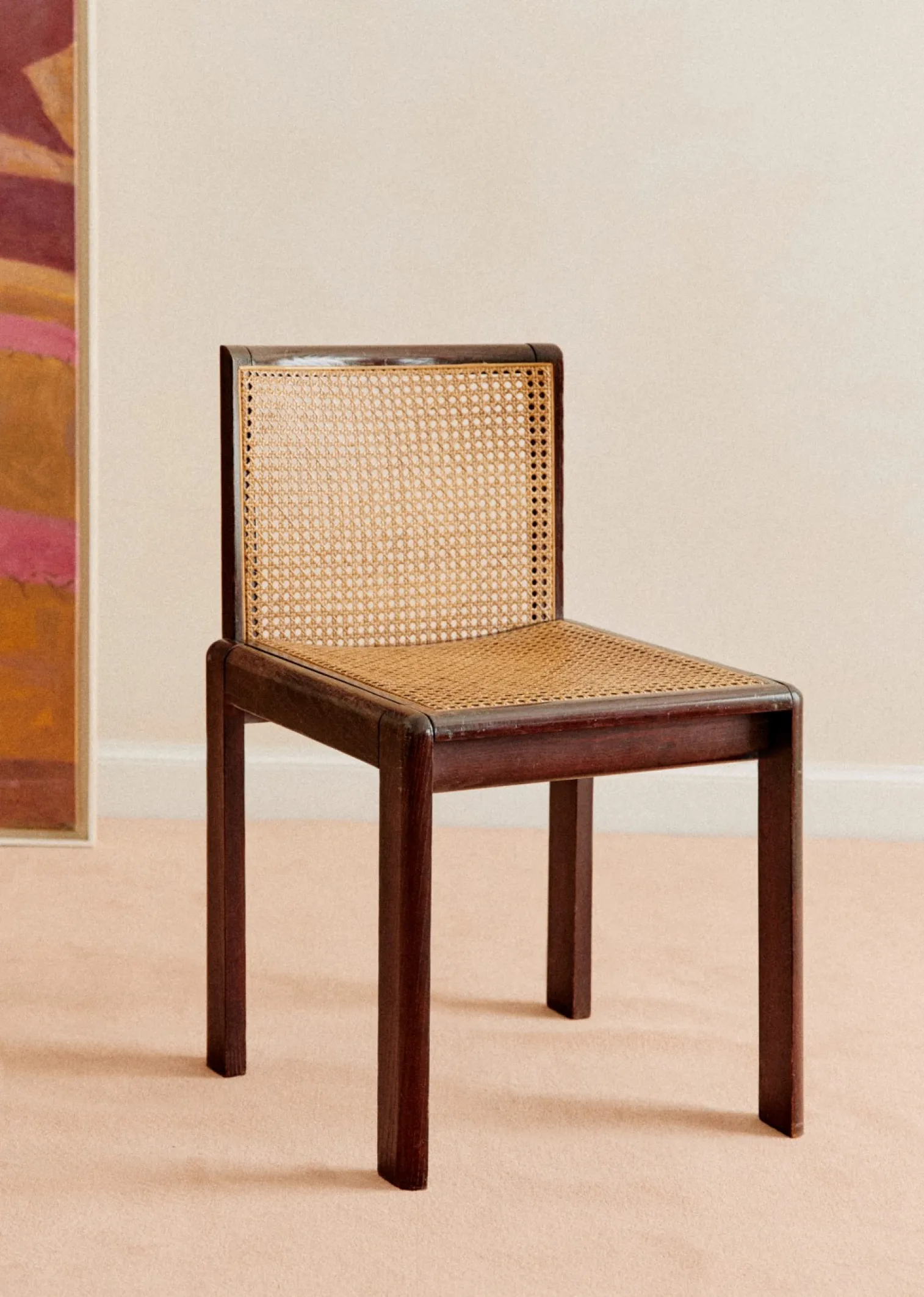 Sezane Chaise En Cannage Vintage- La Sélection Vintage