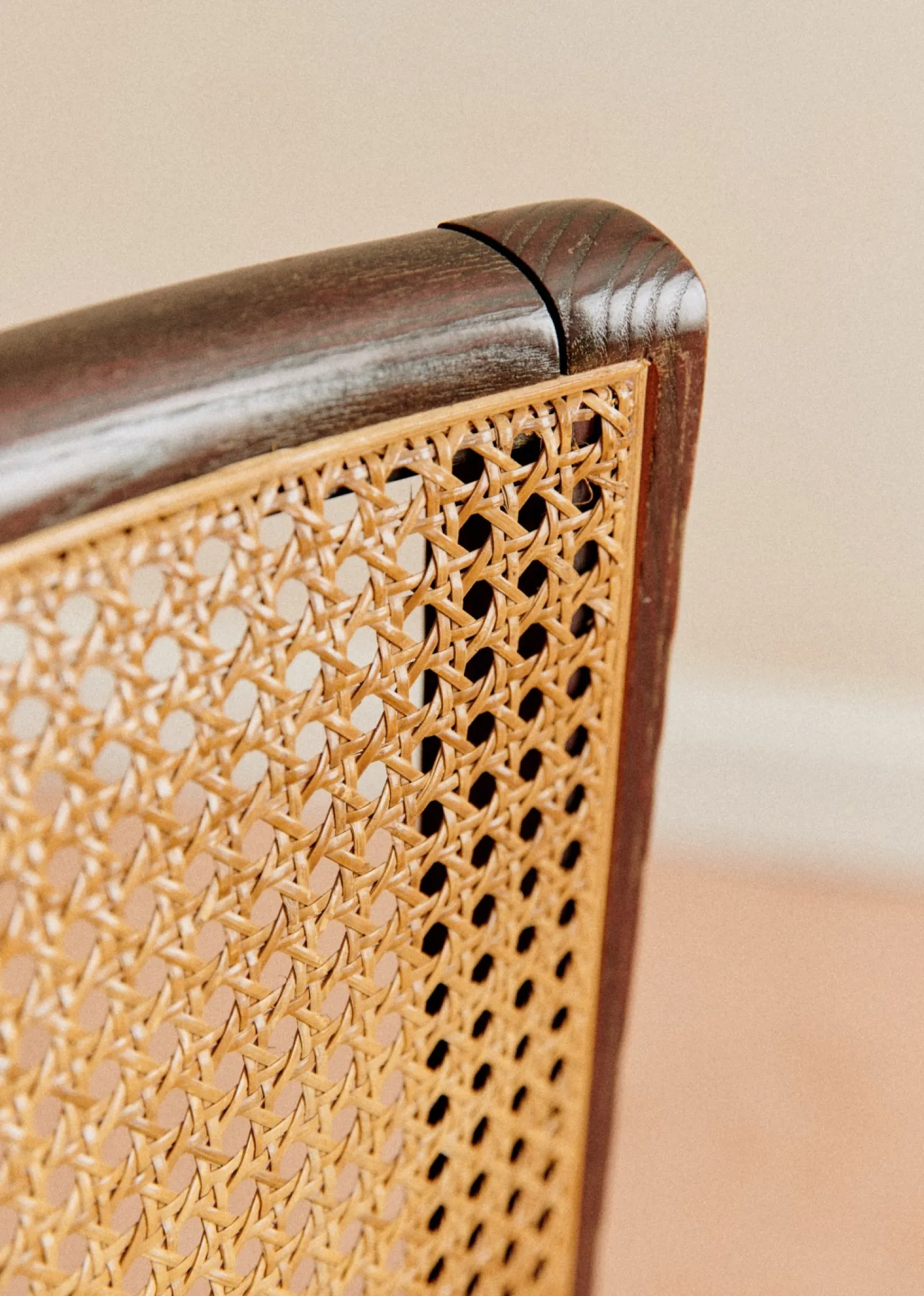Sezane Chaise En Cannage Vintage- La Sélection Vintage