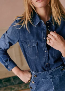 Sezane Chemise Alba- Chemises & Blouses