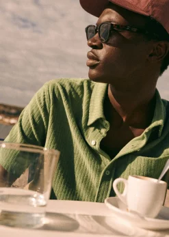 Sezane Chemise Aldo- Le Bain|Chemises manches courtes