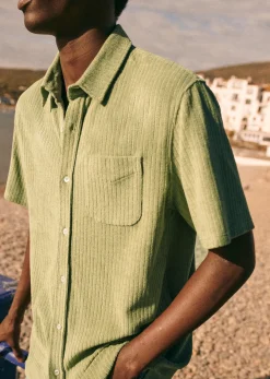Sezane Chemise Aldo- Le Bain|Chemises manches courtes