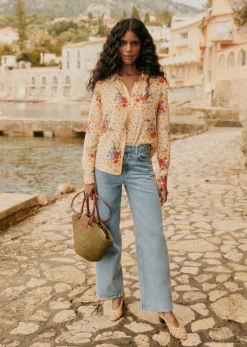 Sezane Chemise Ann- Le Bain|Chemises & Blouses