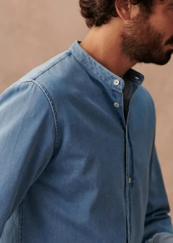 Sezane Chemise Benny- Denim|Chemises denim
