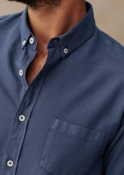 Sezane Chemise Charlie Oxford- Chemises rayures|Chemises oxford