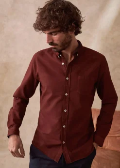 Sezane Chemise Charlie Oxford- Chemises rayures|Chemises oxford