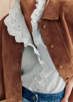 Sezane Chemise Chlo- Chemises & Blouses