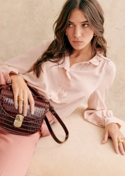 Sezane Chemise Chlo- Chemises & Blouses