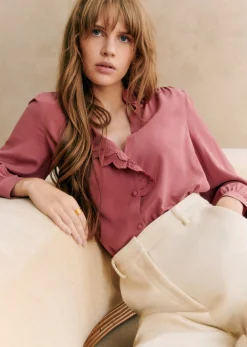 Sezane Chemise Chlo- Chemises & Blouses