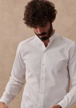 Sezane Chemise Edgar Pinpoint- Costumes|Chemises formelles