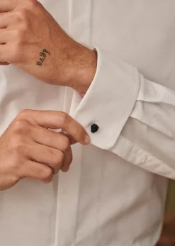Sezane Chemise Garvin Pinpoint- Costumes|Chemises formelles