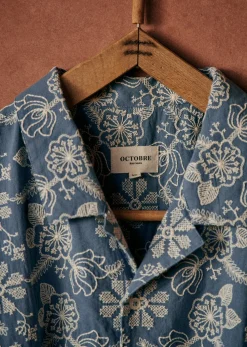 Sezane Chemise Holt- Chemises manches courtes|Chemises coton lin