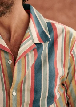 Sezane Chemise Holt- Chemises manches courtes|Chemises coton lin