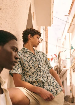 Sezane Chemise Holt Coton Léger- Chemises manches courtes