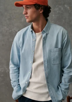 Sezane Chemise Miles- Chemises denim|Denim