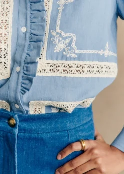 Sezane Chemise Ulysse- Chemises & Blouses