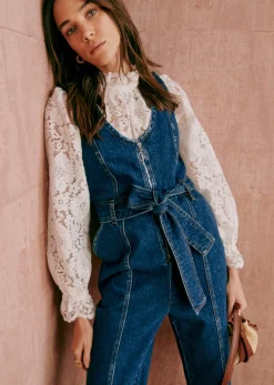 Sezane Combinaison Selene- Combinaisons|Tous les Pantalons & Combinaisons