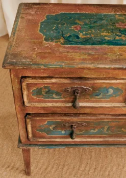 Sezane Commode Italienne Décorée Vintage- La Sélection Vintage
