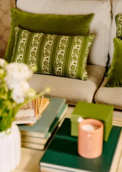 Sezane Coussin Imprimé - Grand Modèle- Les Tissus