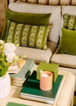 Sezane Coussin Imprimé - Grand Modèle- Les Tissus