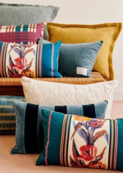 Sezane Coussin Imprimé - Petit Modèle- Les Tissus