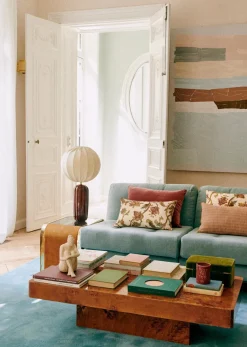 Sezane Coussin Imprimé - Petit Modèle- Les Tissus