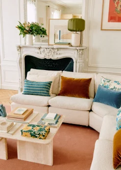 Sezane Coussin Tissé Pianissimo -  Petit Modèle- Les Tissus