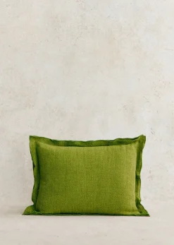 Sezane Coussin Toile De Lin -  Grand Modèle- Les Tissus