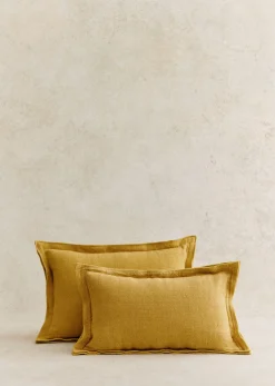 Sezane Coussin Toile De Lin -  Grand Modèle- Les Tissus