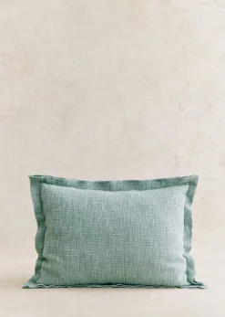 Sezane Coussin Toile De Lin -  Grand Modèle- Les Tissus
