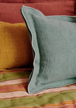 Sezane Coussin Toile De Lin -  Petit Modèle- Les Tissus