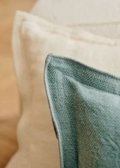 Sezane Coussin Toile De Lin -  Petit Modèle- Les Tissus