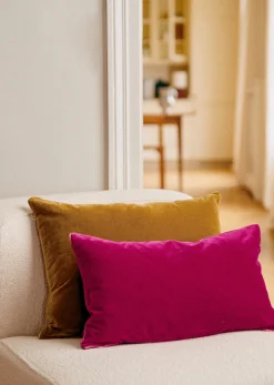 Sezane Coussin Velours Édition -  Petit Modèle- Les Tissus