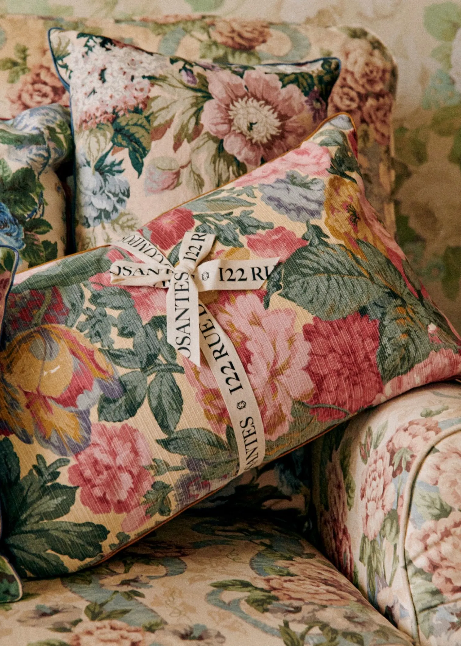 Sezane Coussin Vintage - Petit Modèle- La Sélection Vintage|Les Tissus