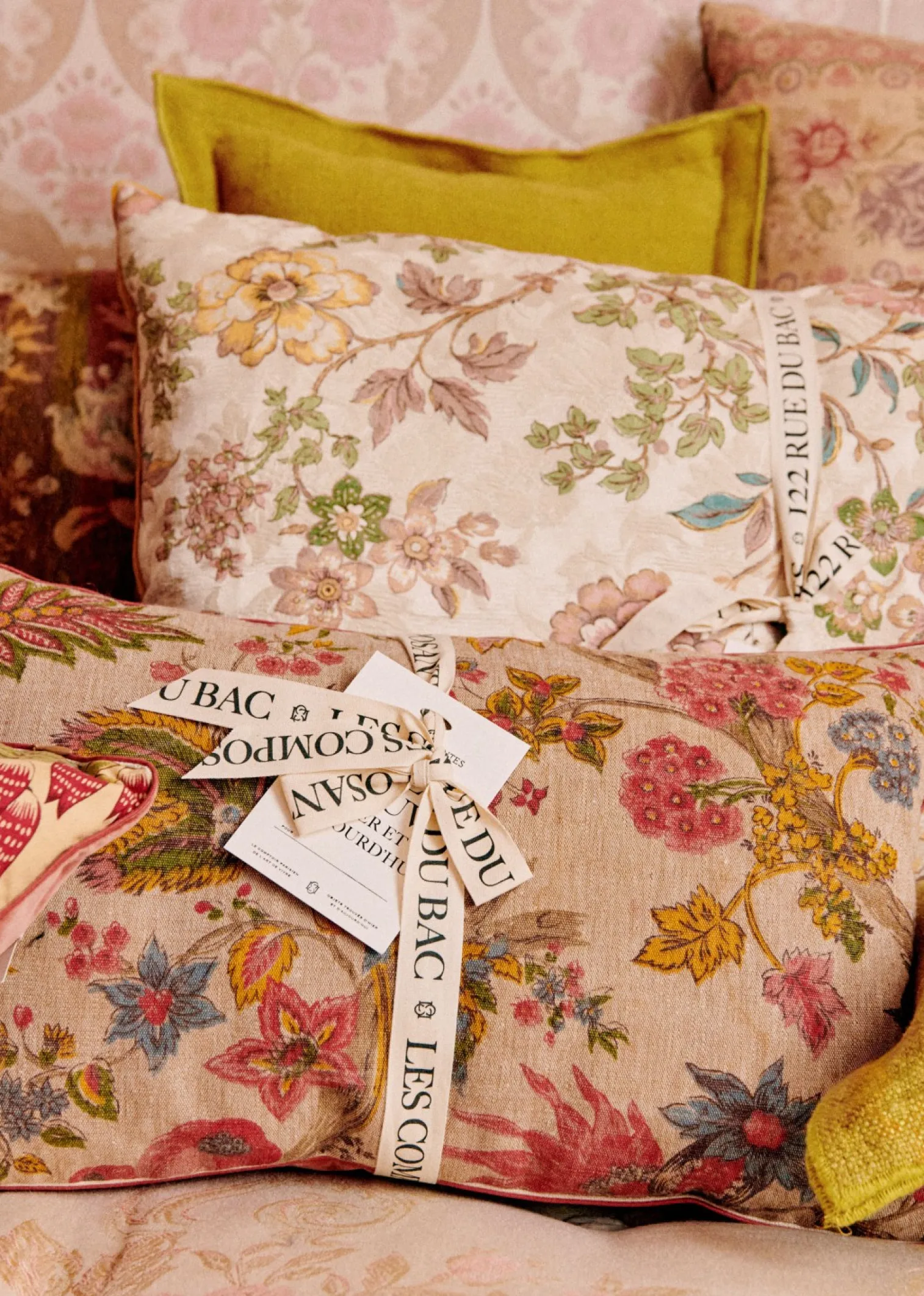 Sezane Coussin Vintage - Petit Modèle- La Sélection Vintage|Les Tissus
