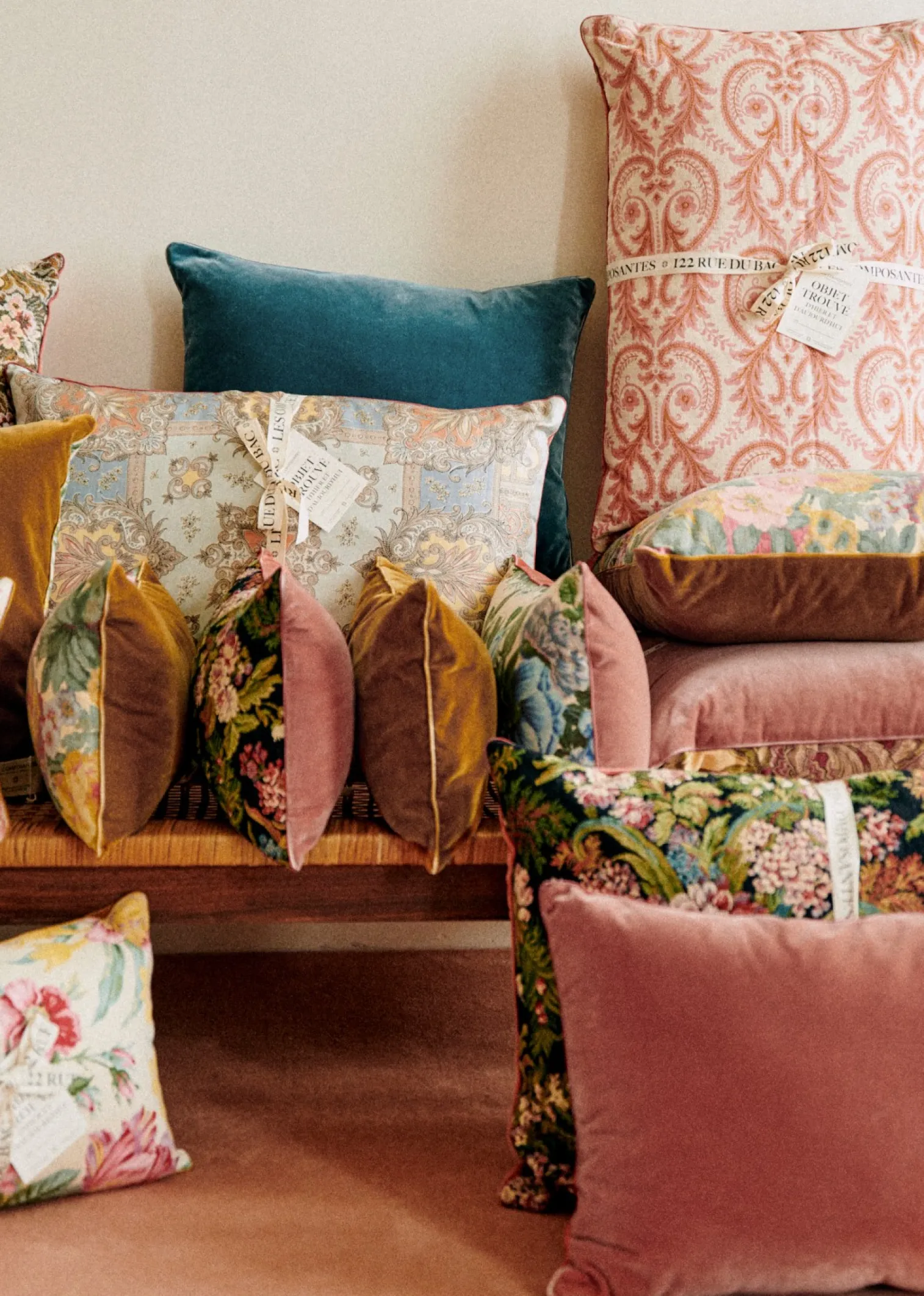 Sezane Coussin Vintage - Très Grand Modèle- La Sélection Vintage