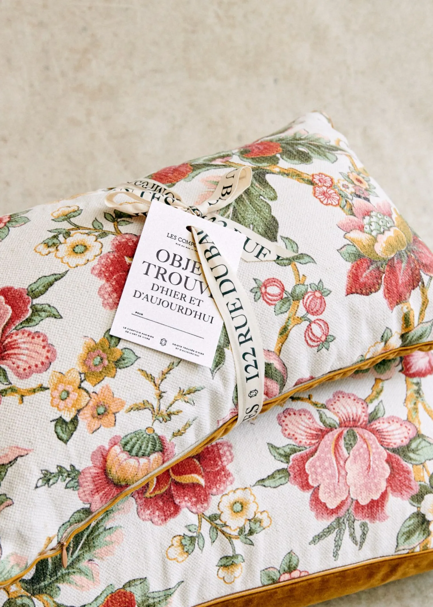 Sezane Coussin Vintage - Très Grand Modèle- La Sélection Vintage