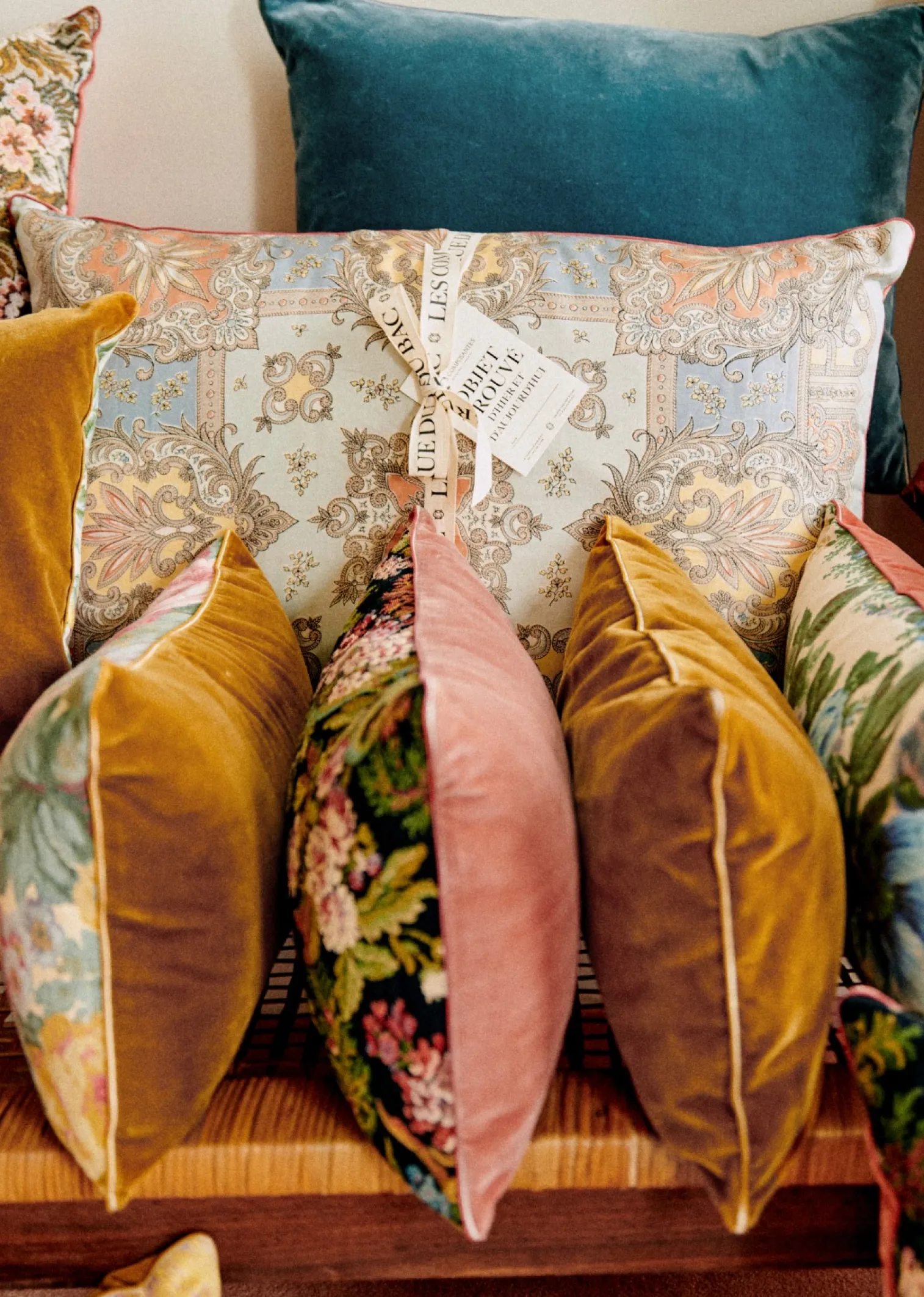 Sezane Coussin Vintage - Très Grand Modèle- La Sélection Vintage