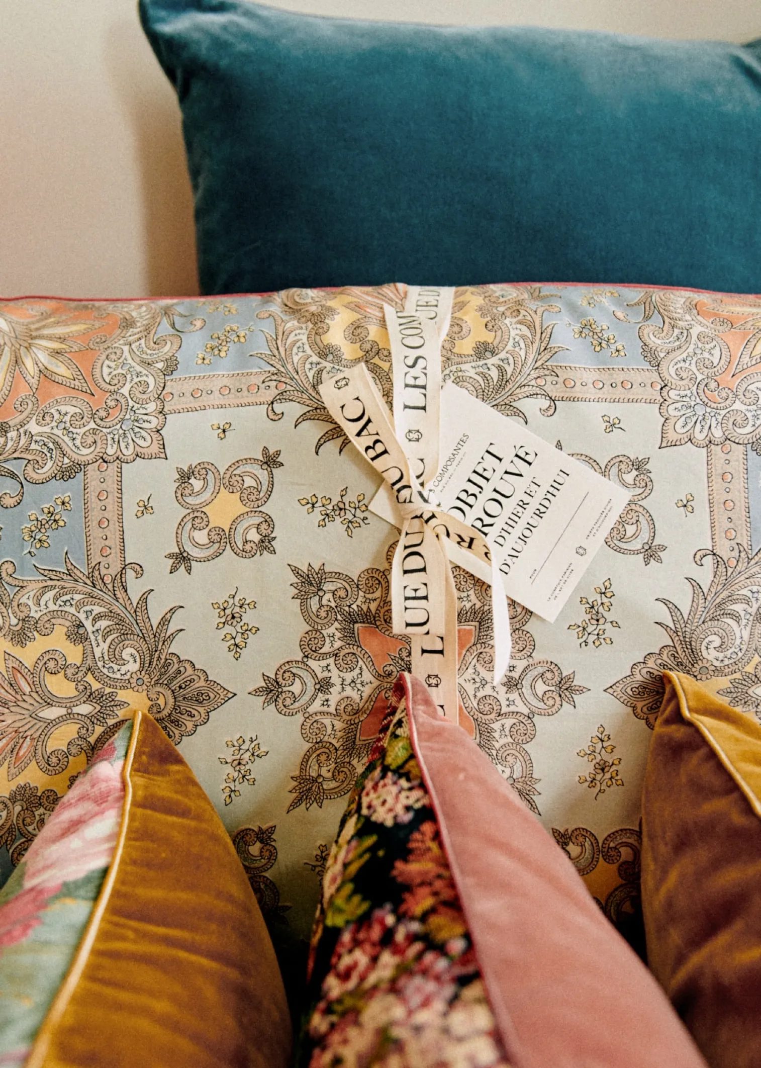 Sezane Coussin Vintage - Très Grand Modèle- La Sélection Vintage