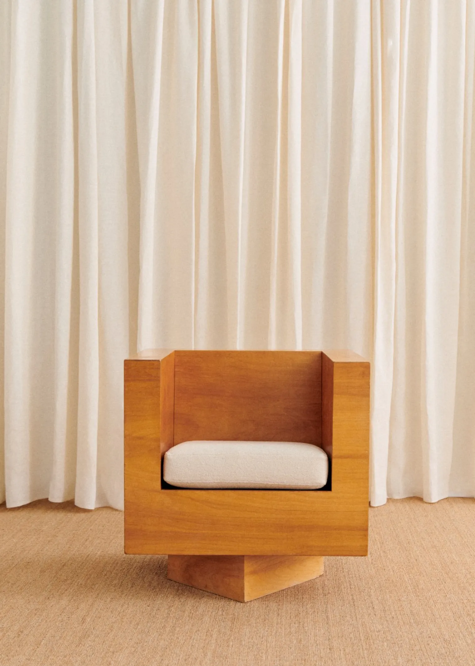 Sezane Fauteuil Cubique Vintage- La Sélection Vintage