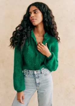 Sezane Gilet Angie- Maille