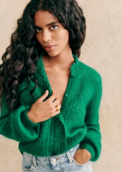 Sezane Gilet Angie- Maille