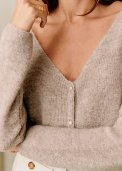 Sezane Gilet Barry- Maille