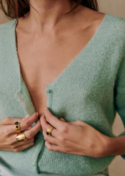 Sezane Gilet Barry- Maille